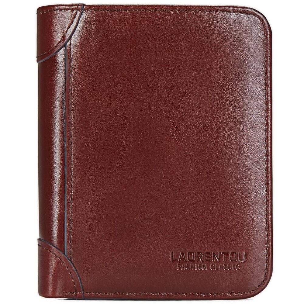 3161 Wallet Leather Bifold Stylish Wallet with ID Window Credit Card Holder